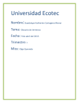 Universidad Ecotec Nombre: Guadalupe Katherine Cartagena