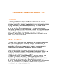 Como hacer una campaña publicitaria