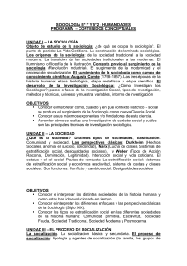 Sociología - Colegio 724