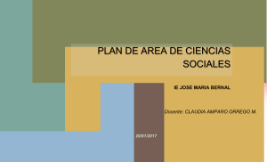 PLAN DE AREA DE CIENCIAS SOCIALES