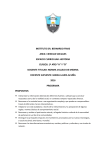 historia cursos: 1º año “a” y “b” - Instituto Secundario Dr. Bernardo