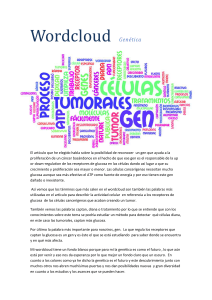 Wordcloud Genética