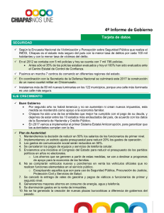 Tarjeta 4o Informe de Gobierno MVC