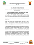 boletín 0178 en el día del árbol se realizaron tareas de reforestación