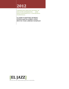 EL JAZZ - elizymartinez