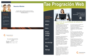 Descarga - folletos expo tae - Página Jimdo de taeprogramacion2