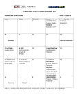 calendario evaluaciones octubre 2016