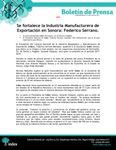 256 - Consejo Nacional de la Industria Maquiladora y Manufacturera