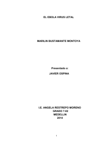 EL EBOLA (985393) - Marilin Bustamante Montoya