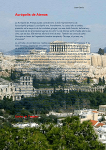 Acrópolis de Atenas - Ecomundo Centro de Estudios