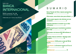 BANCA INTERNACIONAL No.34