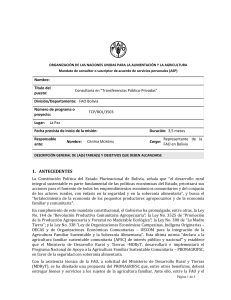 TdR Consultoría Transferencias público