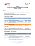 PROGRAMA DE LOS TALLERES INICIALES