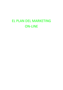 Para el Caso del Plan de Marketing Online