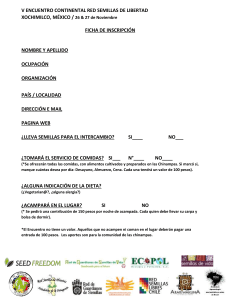 Ficha de Inscripción - Red Semillas de Libertad