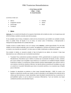 P08: Trastornos Hemodinámicos - medicina