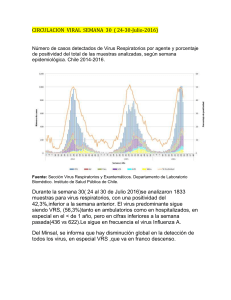 circulacion viral semana 30