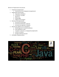Bimestre 5 Programación estructurada Lenguajes de programación
