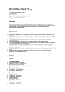 B4-040-010 Bioquímica Farmacologíca Ocular