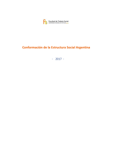 Conformación de la Estructura Social Arg. 2017