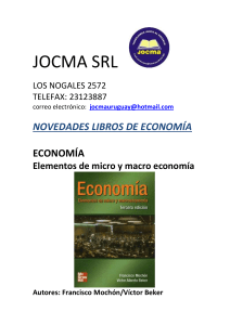 JOCMA SRL LOS NOGALES 2572 TELEFAX: 23123887 correo