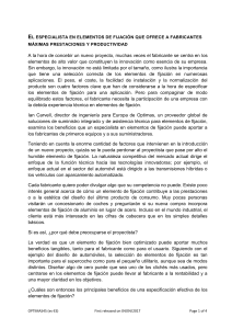 La verdad es que un elemento de fijación bien