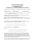 Anexo C, Formulario de notificación FORMULARIO DE