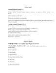 Temario Inglés 3º Medio Elemental Unidades 1-2