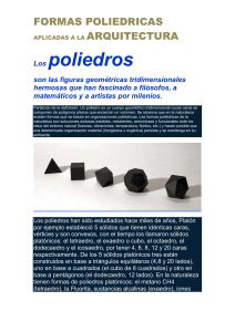 Arquímedes, clasificó otros 13 poliedros derivados de los 5