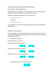 ECUACIONES E IDENTIDADES TRIGONOMÉTRICAS