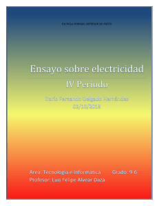 taller sobre circuitos eléctricos de la corriente eléctrica