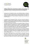 Nota de Prensa - Universidad de Jaén