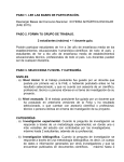 Los estudiantes podrán realizar su trabajo en torno a una amplia