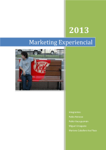 Marketing Experiencial