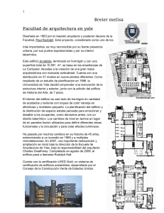 Facultad de arquitectura en yale - Historia del siglo XX