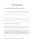 INFORME NACIONAL – ARGENTINA SITUACION AMBIENTAL