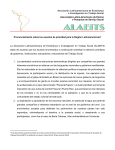 Documento ALAEITS para AIETS