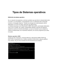 Tipos de Sistemas operativos (136330)