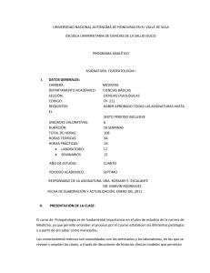 UNIVERSIDAD NACIONAL AUTÓNOMA DE HONDURAS EN EL