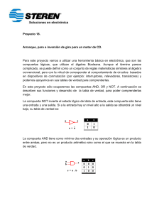 Proyecto 18. Arranque, paro e inversión de giro para un motor de