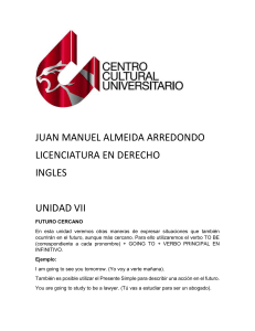 JUAN MANUEL ALMEIDA ARREDONDO LICENCIATURA EN