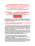 informe de la v cumbre empresarial china – america latina 2011