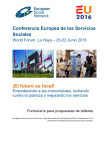 ¡El futuro es local! - ESN Conference