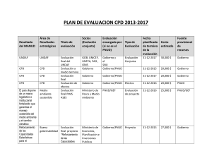 plan de evaluacion cpd 2013-2017