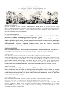 PROGRAMA DE PINTURA ORIENTAL 2017