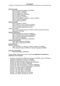 documento i espacios - Facultad de Bellas Artes de Altea