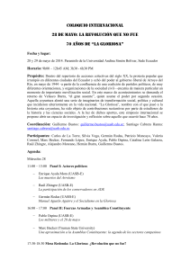 AgendaLaGloriosa - Universidad Andina Sim&oacute;n Bol&iacute;var