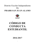 código de conducta estudiantil - Pharr-San Juan