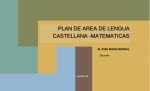 PLAN DE AREA DE LENGUA CASTELLANA