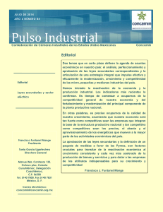 Leyes secundarias y sector eléctrico En el debate de las